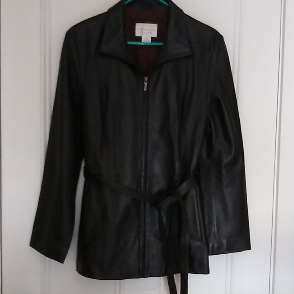 Leather jacket